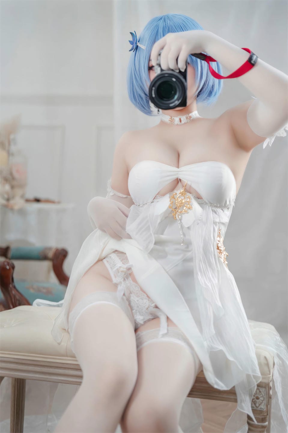 半半子 - 碧蓝航线 恰巴耶夫 白骑兵的旋律 礼服 [64P2V-306M] 1 (57).jpg